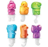 Zoku Dino Pop Molds, 6 Different Easy-release Silicone Popsicle Molds in  One Tray, Unique and Fun Prehistoric Designs