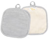 Set of 2 Strada Pot Holders - Gray
