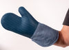 Strada Silicone Oven Mitt - Blue