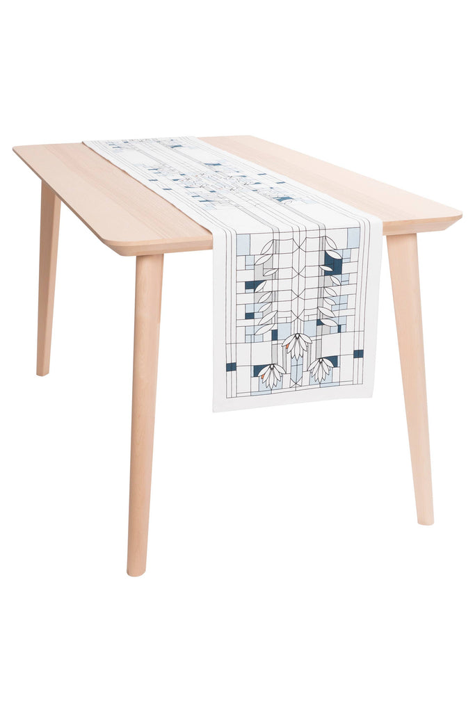 KAF Home Frank Lloyd Wright Printed Table Runner - Thumbnail 2