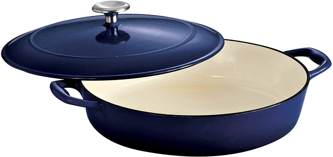 Gourmet 4 Qt. Cast Iron Braising Pan Gourmet 4 Qt. Cast Iron Braising Pan